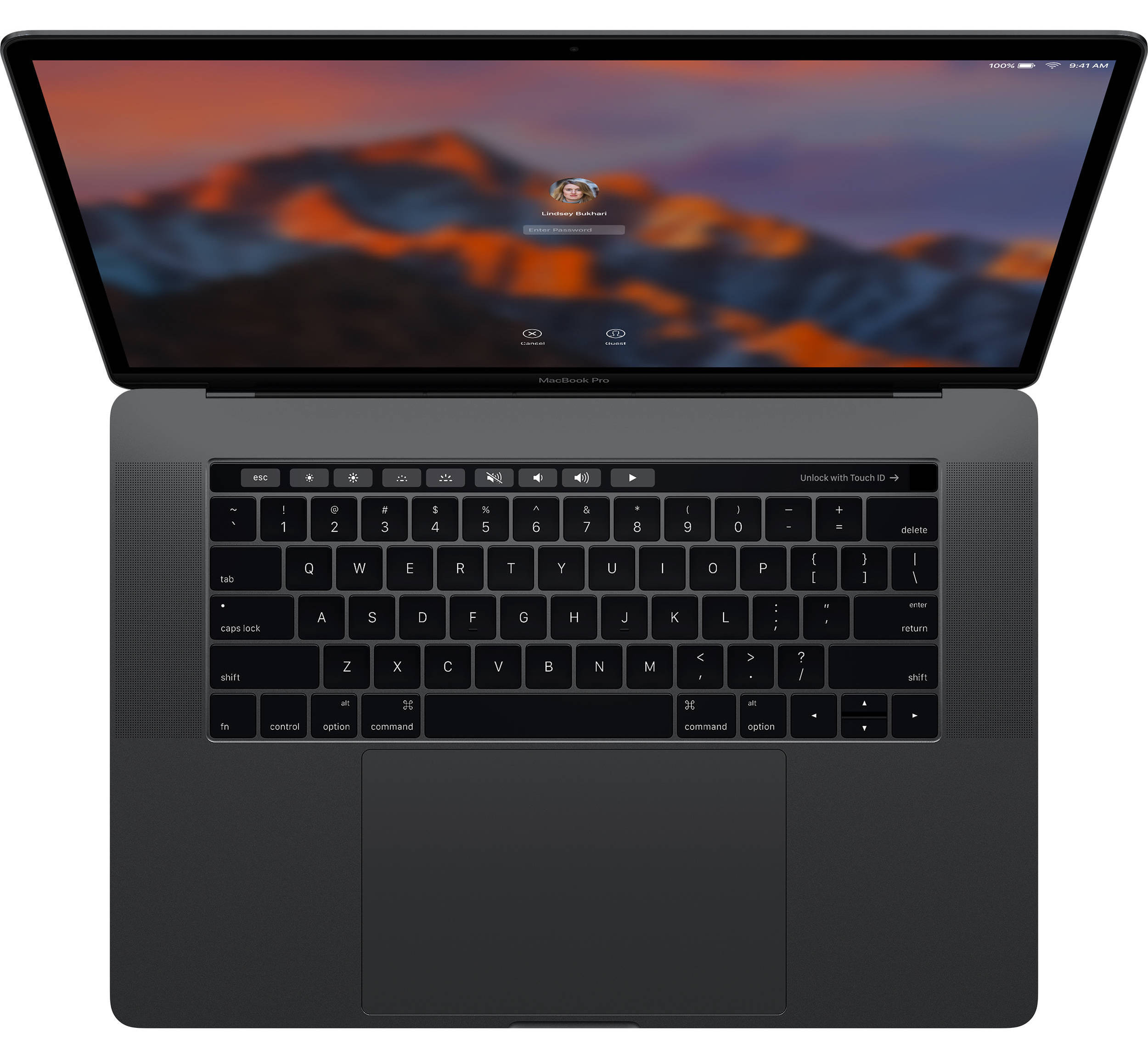 MacBook Pro 15 Touch Bar MLW82 SILVER Hàng FPT 